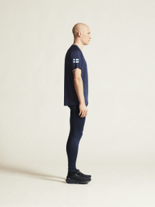 Rush SS Tee Navy Miesten 3