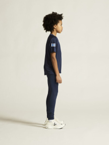 Rush SS Tee Navy, Lasten 3