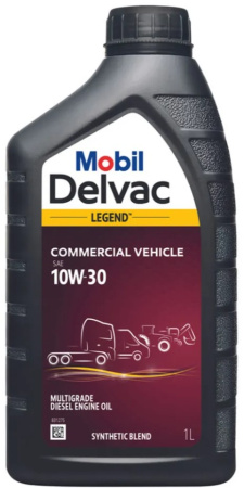 MOBIL DELVAC LEGEND COMMERCIAL VEHICLE 10W-30, 1L 157432
