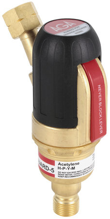 TAKAISKUSUOJA ASETYLEENI SAFE-GUARD 5A PR AGA