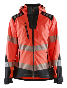 Naisten highvis softshelltakki huomio, Blåkläder 13