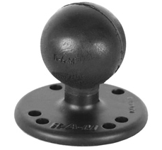 Pyöreä 63mm tasokiinnike, C-srj kuulalla