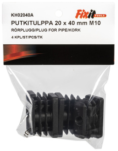 PUTKITULPPA 20X40MM/M10 4 KPL KIERTEELLÄ 2