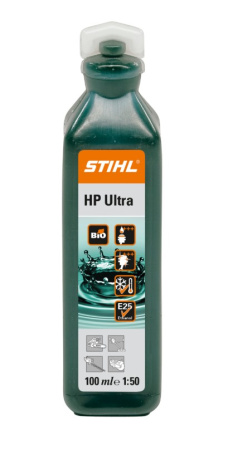 2-tahtimoottoriöljy, täyssynteettinen, HP Ultra  100ml, Stihl