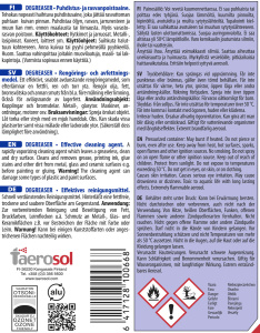 PUHDISTUS- JA RASVANPOISTOAINE 520ML 2