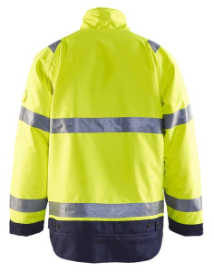 Highvis talvitakki Huomio keltainen/Mariininsininen, Blåkläder 3