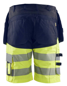 Highvis riipputaskushortsit 4-way stretch huomio, Blåkläder 9