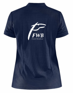 Core Unify Polo Shirt Navy Naisten 2