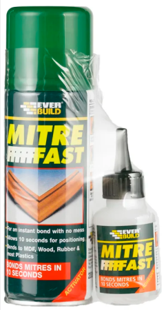 Everbuild MITRE FAST SET, 50 g + 200 ml, kirkas