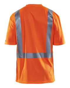 Highvis t-paita, UV-suojattu Huomio oranssi, Blåkläder 5