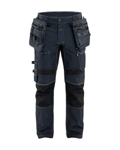 riipputaskuhousut toolrig cordura stretch työhousut 2