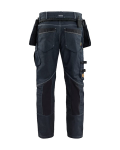 riipputaskuhousut toolrig cordura stretch työhousut 3