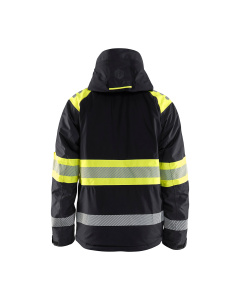Highvis talvitakki Musta/Huomio keltainen, Blåkläder 2