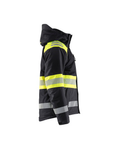 Highvis talvitakki Musta/Huomio keltainen, Blåkläder 4
