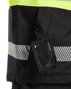 Highvis talvitakki Musta/Huomio keltainen, Blåkläder 6