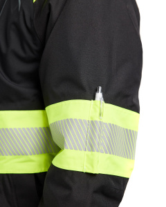 Highvis talvitakki Musta/Huomio keltainen, Blåkläder 7