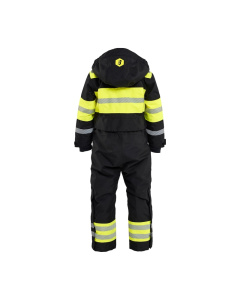 Lasten Talvihaalari Musta/Huomiokeltainen, Blåkläder 2