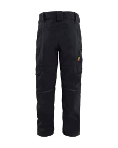 Lasten Softshell-housut Musta, Blåkläder 2