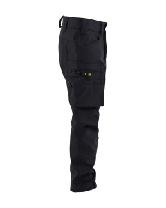 Lasten Softshell-housut Musta, Blåkläder 3