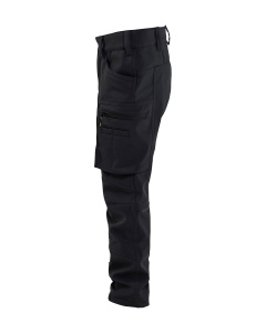 Lasten Softshell-housut Musta, Blåkläder 4