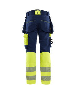 Highvis riipputaskuhousut 4-way stretch, Blåkläder 15