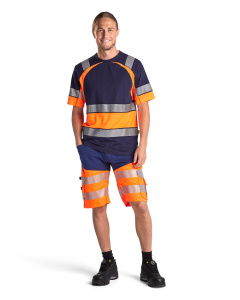 Highvis shortsit stretch huomio, Blåkläder 13