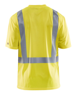Highvis t-paita, UV-suojattu Huomio keltainen, Blåkläder 5