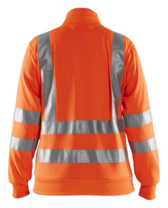 Naisten highvis college vetoketjulla huomio 8