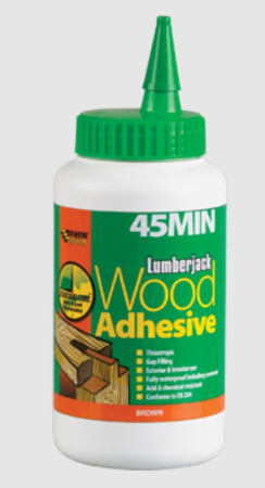 Everbuild LUMBERJACK 45 MIN D4, 750 g prk, ruskea