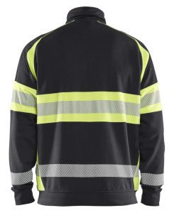Highvis college Musta/Huomio keltainen, Blåkläder 3