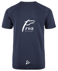 Rush SS Tee Navy, Lasten 2