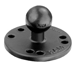 Pyöreä 63mm tasokiinnike B-srj kuulalla