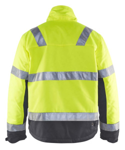Highvis talvitakki Huomio keltainen/Musta, Blåkläder 3