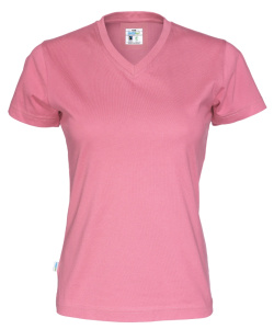 T-SHIRT V-NECK LADY (GOTS), Cottover 12