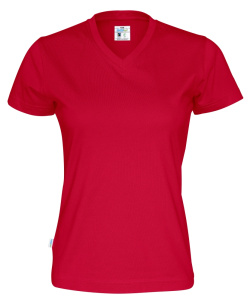 T-SHIRT V-NECK LADY (GOTS), Cottover 10