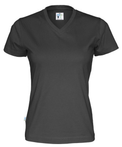 T-SHIRT V-NECK LADY (GOTS), Cottover 4