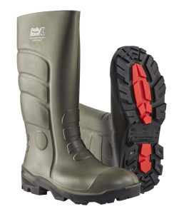 Turvasaapas Army green/Musta, Blåkläder 2