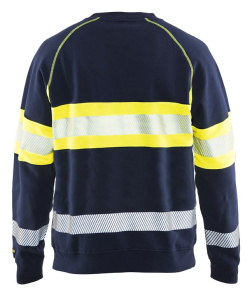 Highvis college Mariininsininen/Huomio keltainen, Blåkläder 7