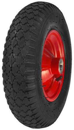 PYÖRÄ 4.00X8/4 MET/KUULAL. TÄYDELLINEN