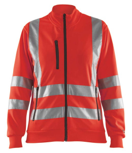 Naisten highvis college vetoketjulla huomio 10