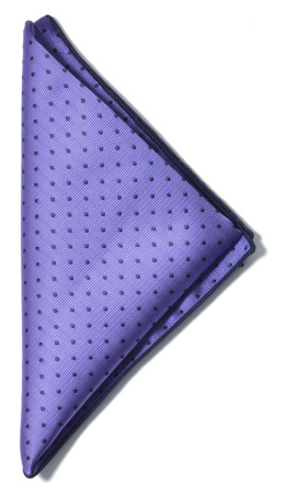 J.H&FROST Purple/navy HANDKER