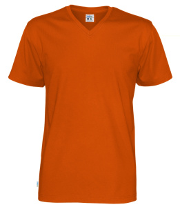 T-SHIRT V-NECK MAN (GOTS), Cottover 17