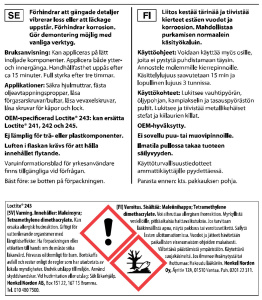 KIERRELUKITE KESKILUJA 243 5ML 2