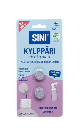 Kylppäri täyttöpakkaus 2 kpl