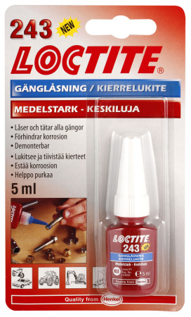 KIERRELUKITE KESKILUJA 243 5ML