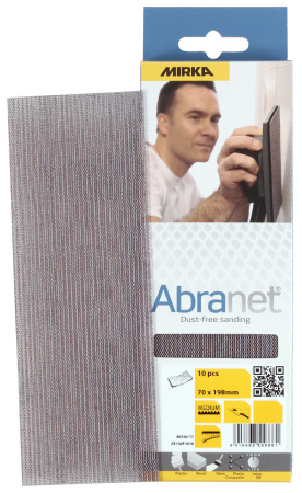 HIOMAPAPERI 70X198MM P180 ABRANET 10KPL
