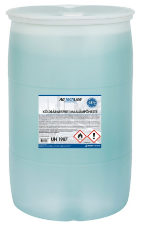 UUSI ! Maalämpöneste -18 käyttövalmis   210L  (vihreä)