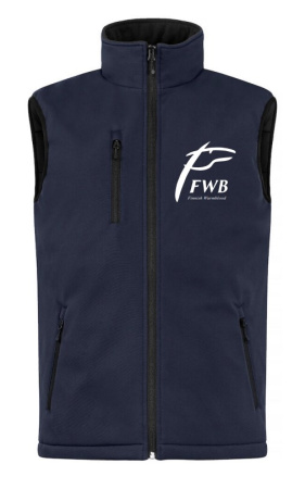 Padded Sofshell Vest Navy Miesten