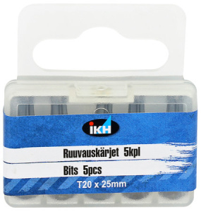 RUUVAUSKÄRKI TORX VÄRIRENGAS T10-T30, IKH 2