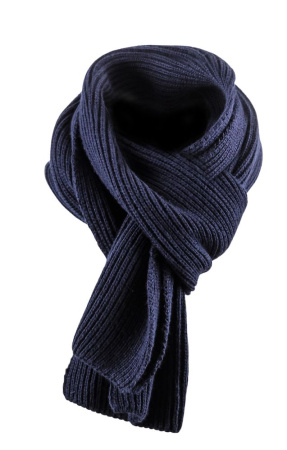 HARVEST EASTHOPE RIBSCARF Navy One Size